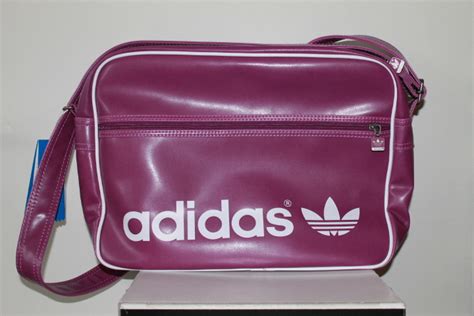 adidas tasche lila grün